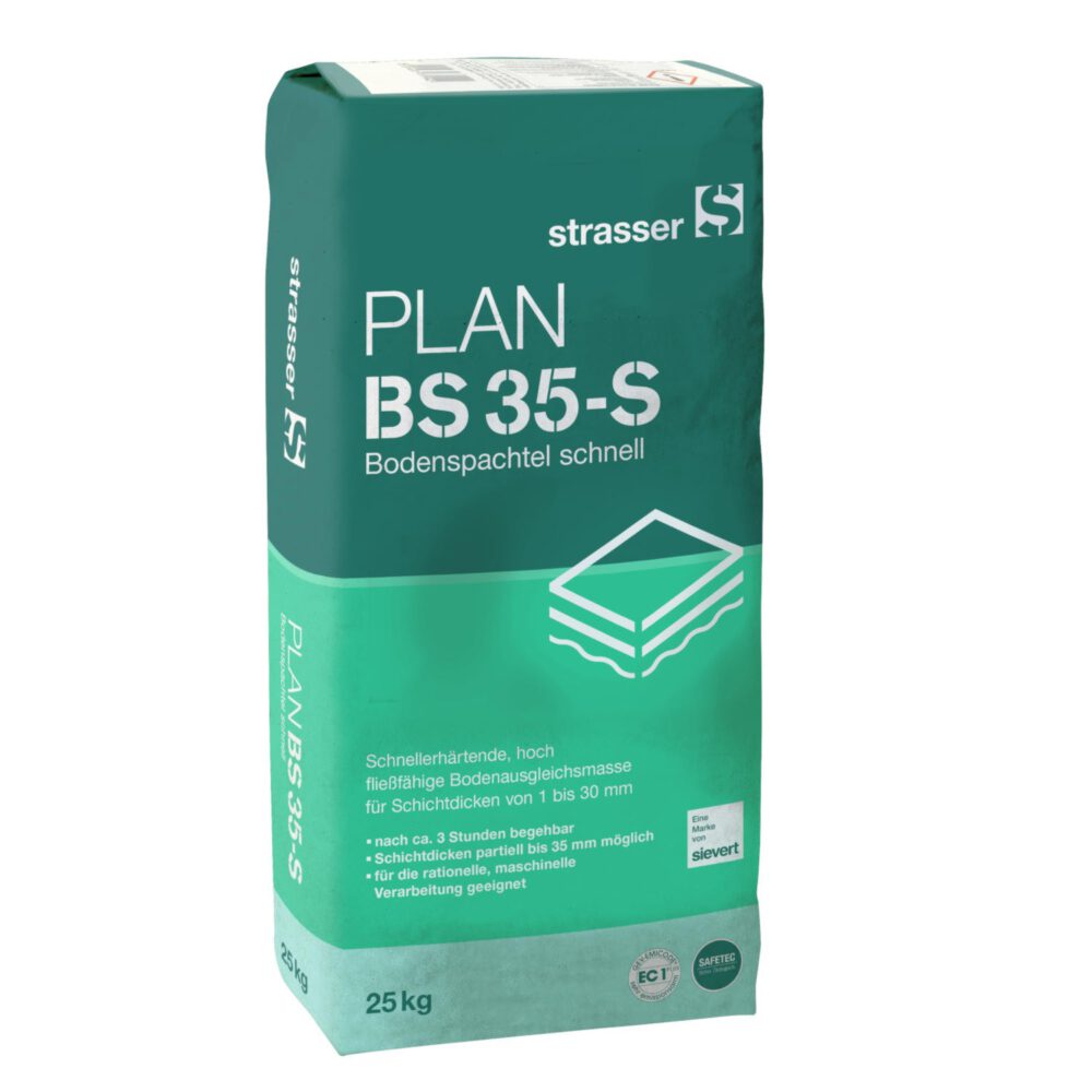 Strasser PLAN BS 35-S Bodenspachtel 25 kg