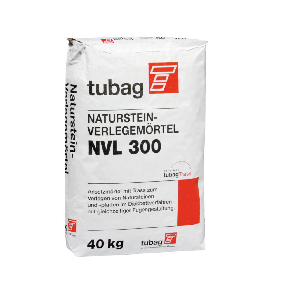 Tubag NVL 300 Naturstein-Verlegemörtel 40 kg