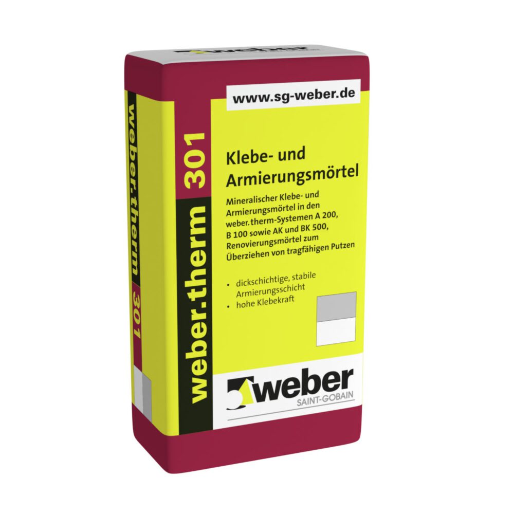 Weber.therm 301 Klebe- und Armierungsmörtel 30 kg