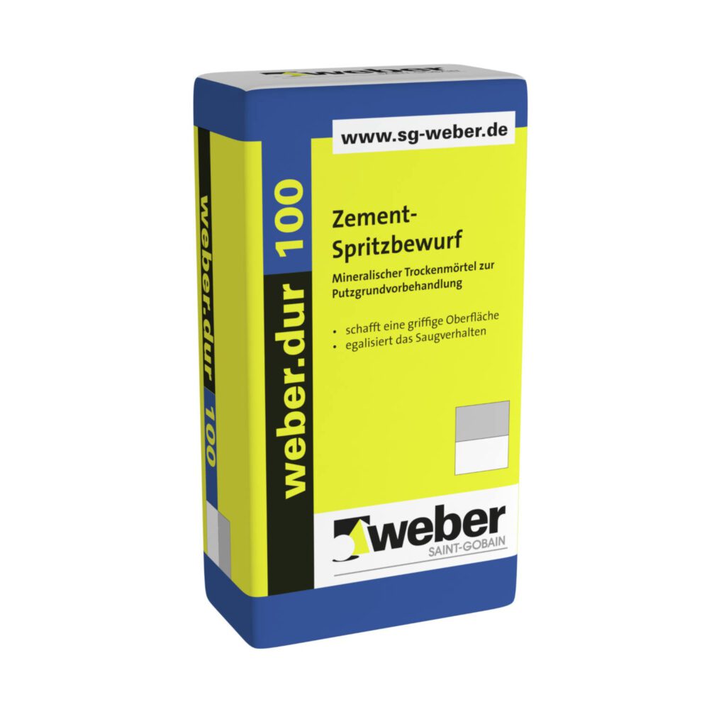 Weber.dur 100 Zement-Spritzbewurf 30 kg