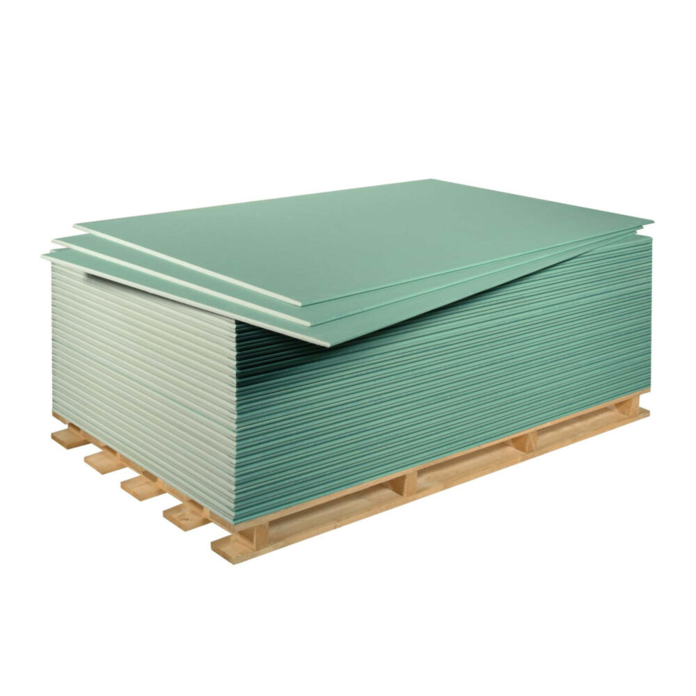 Rigips Feuchtraumplatte RBI 12,5 mm 2,75 x 1,25 m