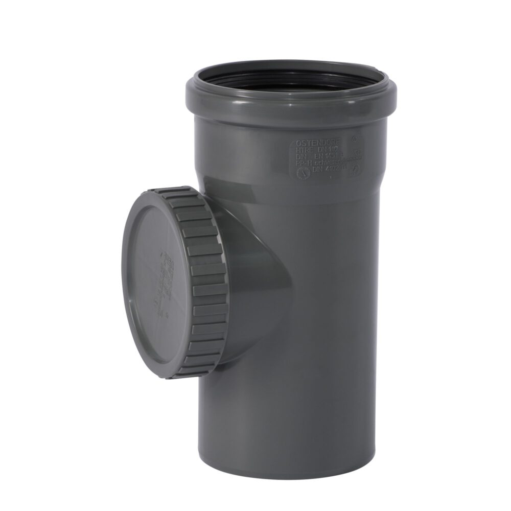 Ostendorf HTsafeRE Reinigungsrohr DN 110