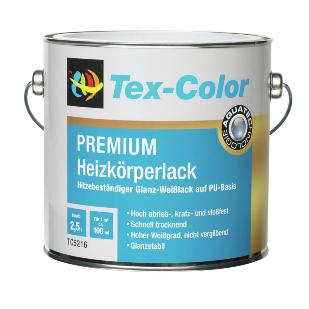 Tex-Color Heizkörperlack Premium Weiß