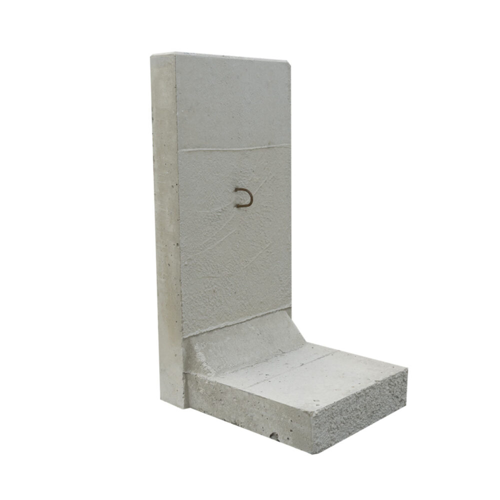 Ehl Mauerscheibe / Stützwinkel Beton grau
