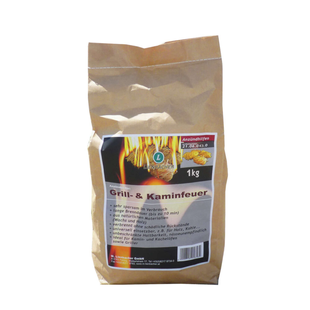 Lienbacher Grill- und Kaminfeuer 1 kg