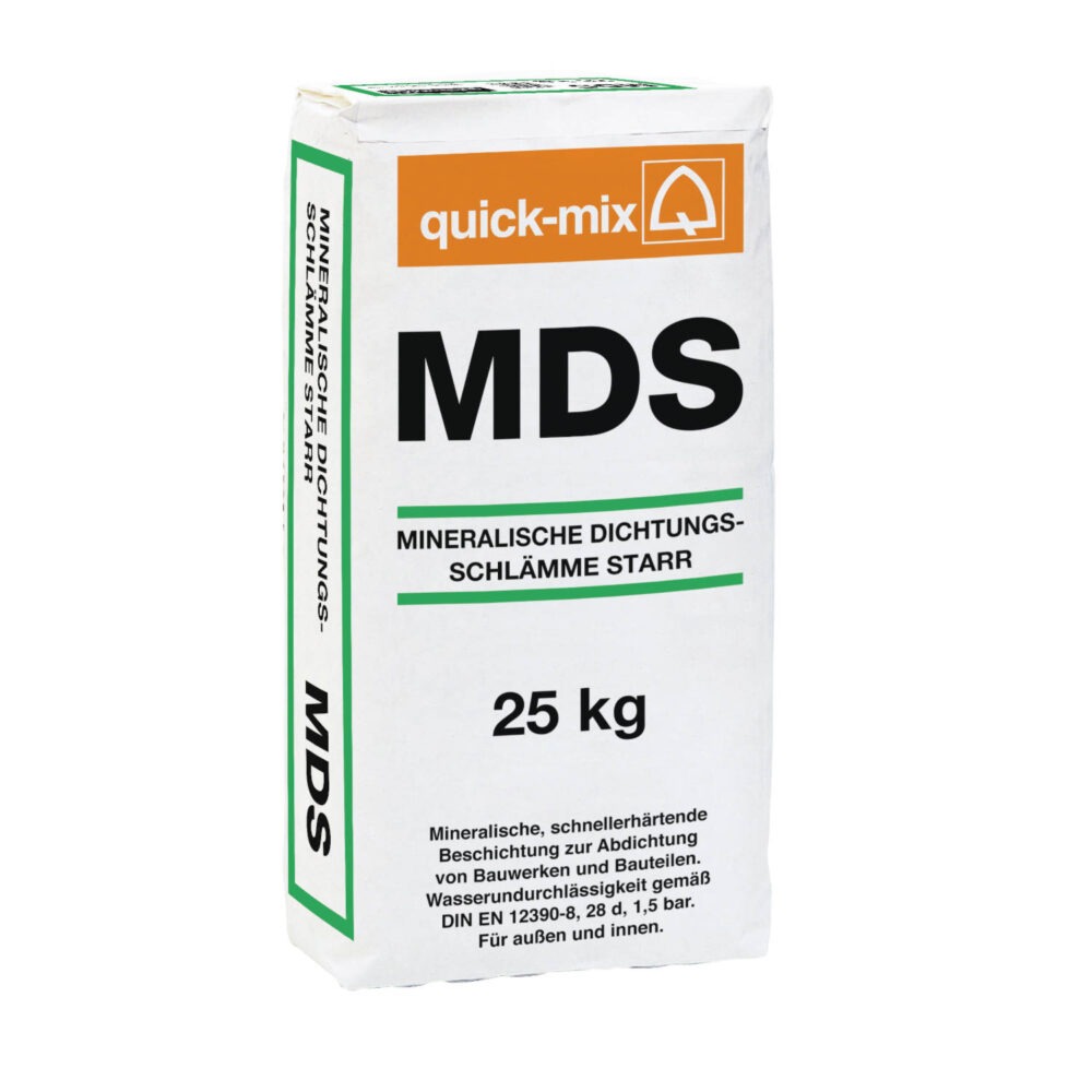 Quick-Mix MDS Mineralische Dichtungsschlämme starr 25 kg