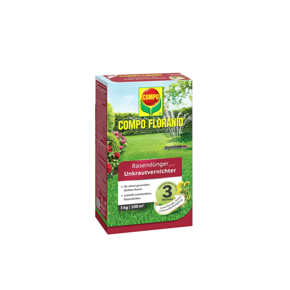 COMPO Floranid Rasendünger UV 3 kg