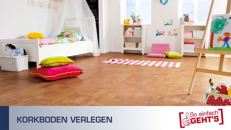 Korkboden verlegen