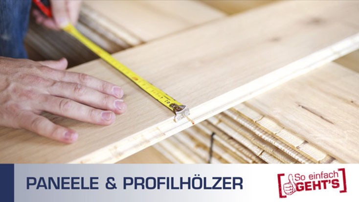 Paneele & Profilhölzer