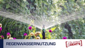 Regenwassernutzung