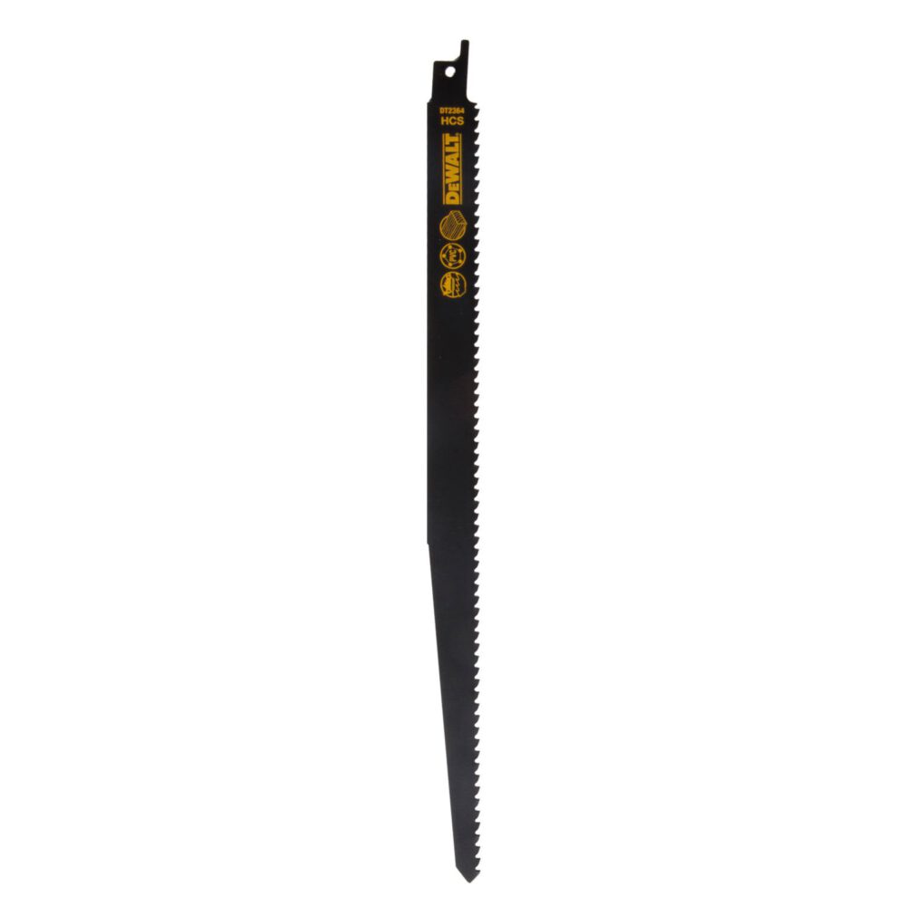 DeWalt Säbelsägeblätter HCS Holz 305 mm 5 Stück