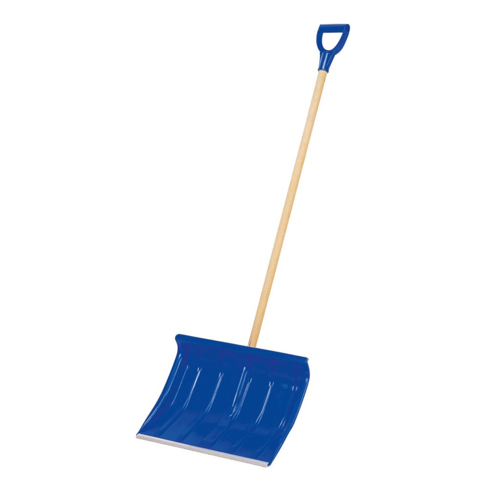Triuso Kunststoff-Schneeschieber blau 50 cm