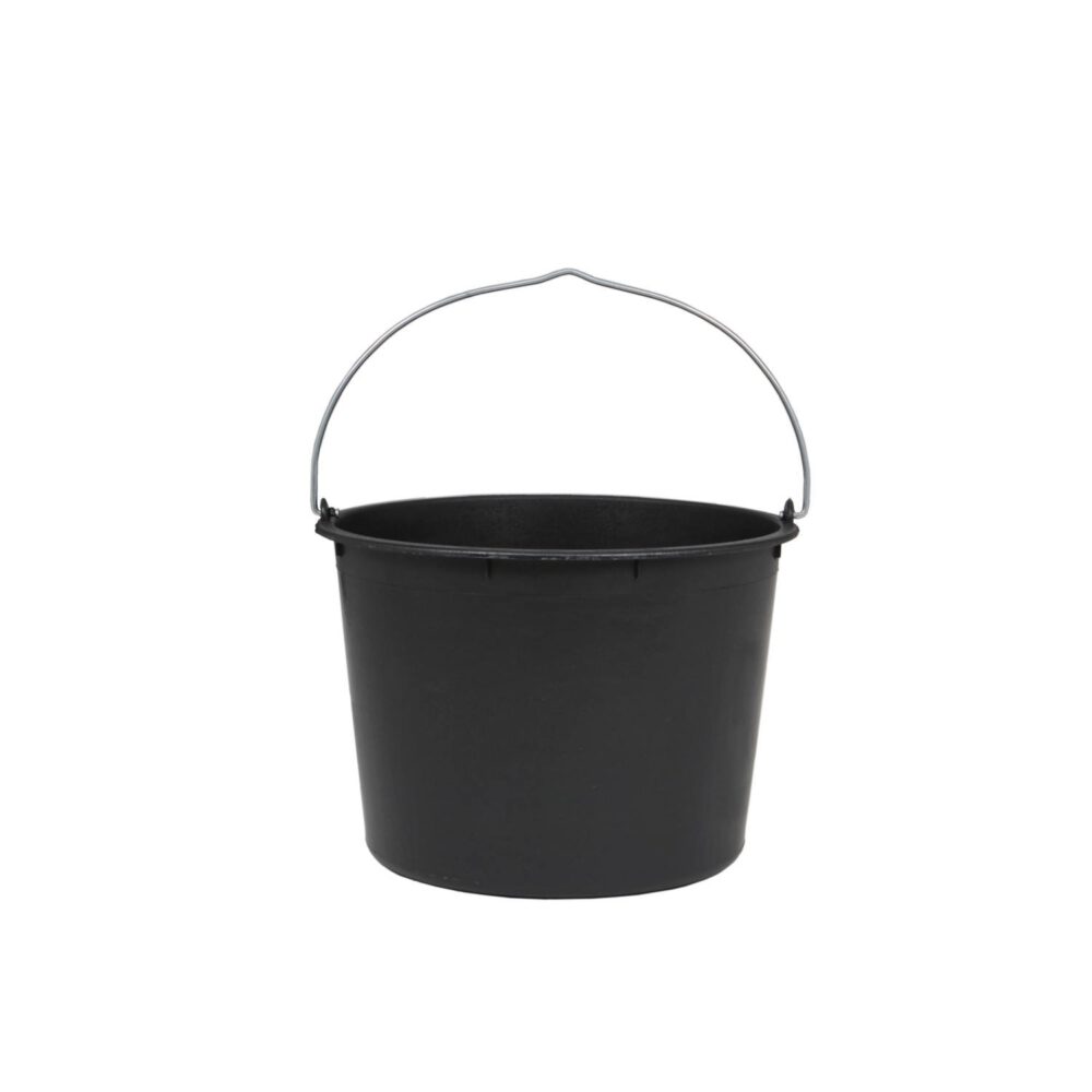 Baueimer schwarz