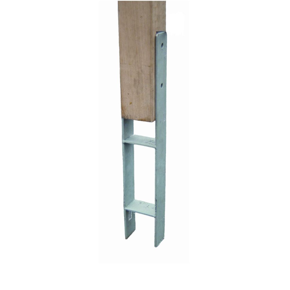 hadra H-Pfostenanker 91 × 60 × 600 mm