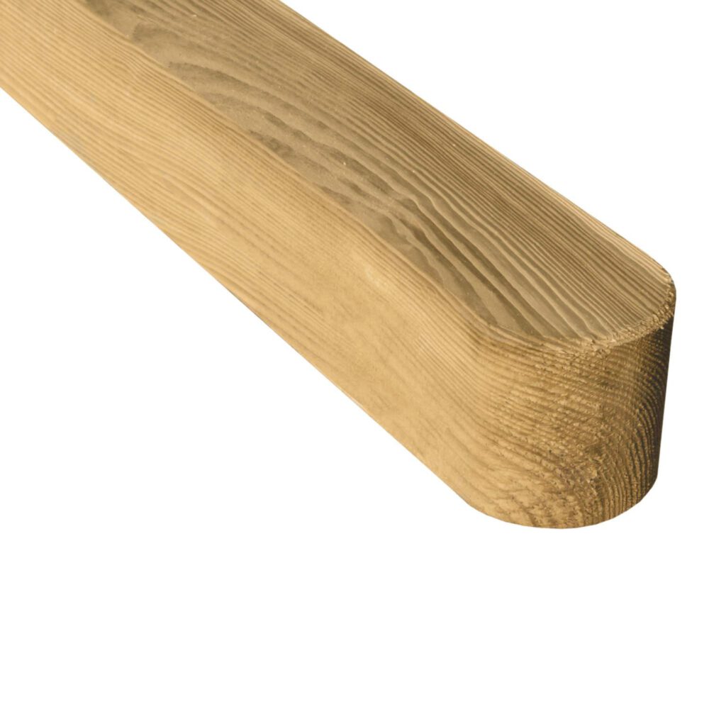 Friesenzaunpfosten Gr&uuml;n 9 &times; 9 cm