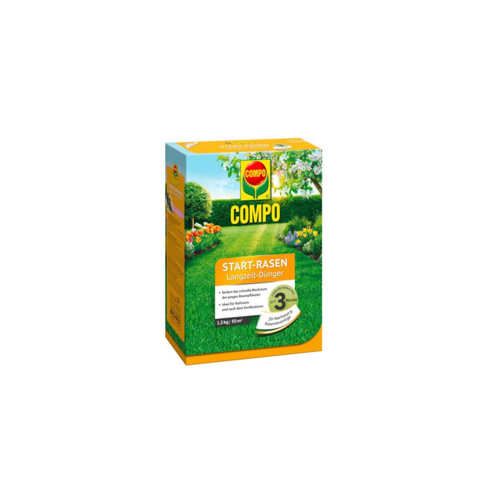 COMPO Start-Rasen Langzeit-Dünger 1,5 kg