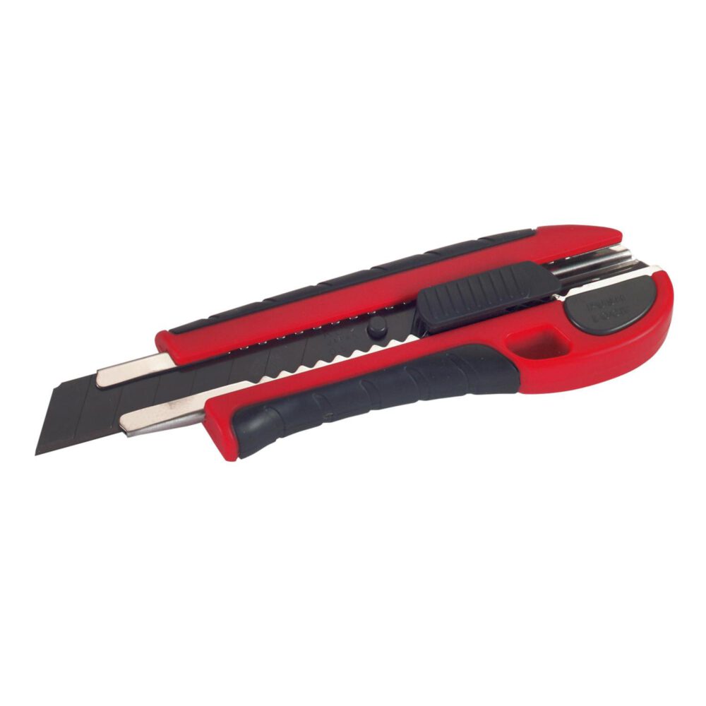 Triuso Cuttermesser mit Power-Black-Klinge 18 mm