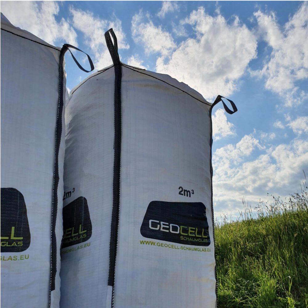 GEOCELL Glasschaumschotter 10–60 mm 2 m³ BigBag