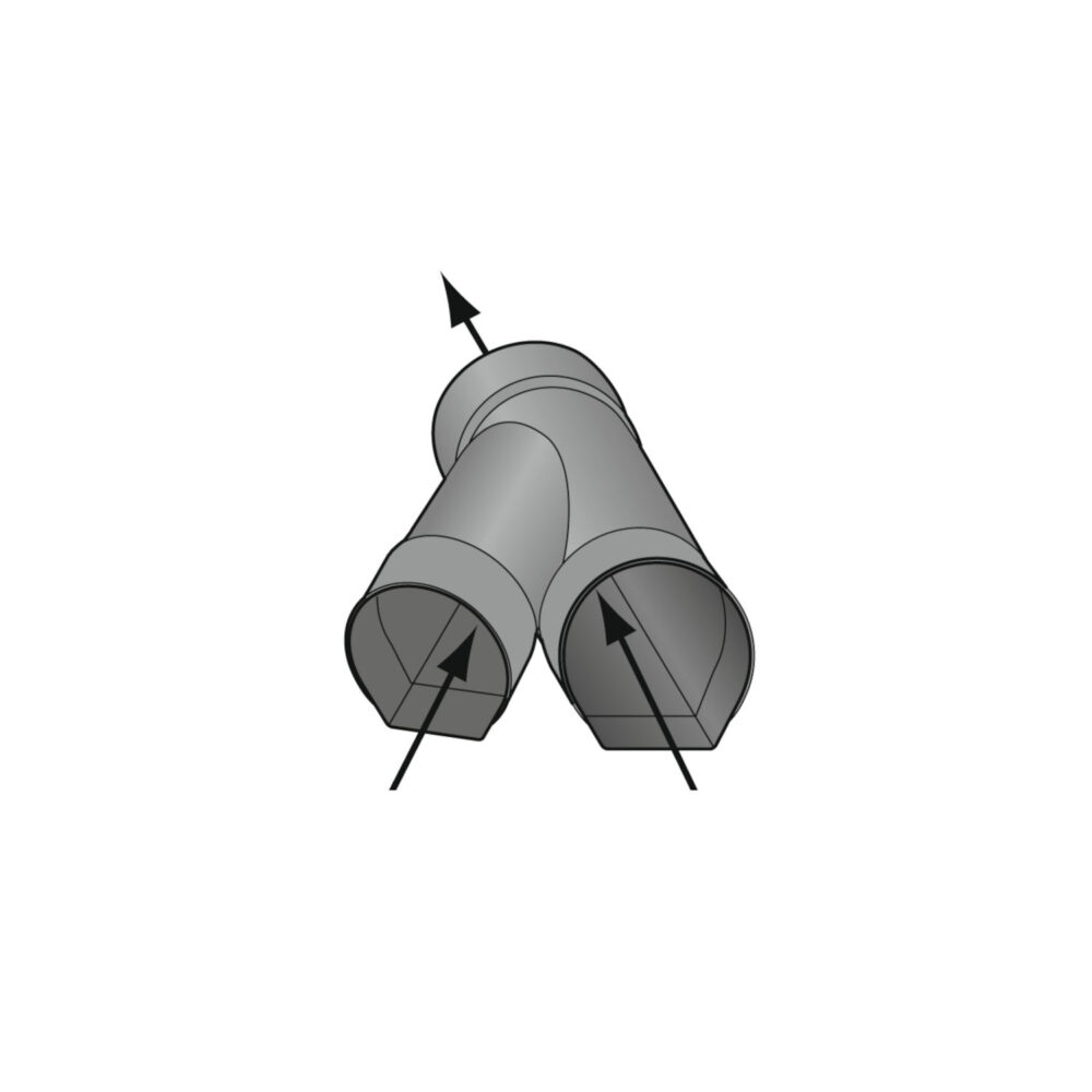 STRASIL Abzweig DN 100 links 45°