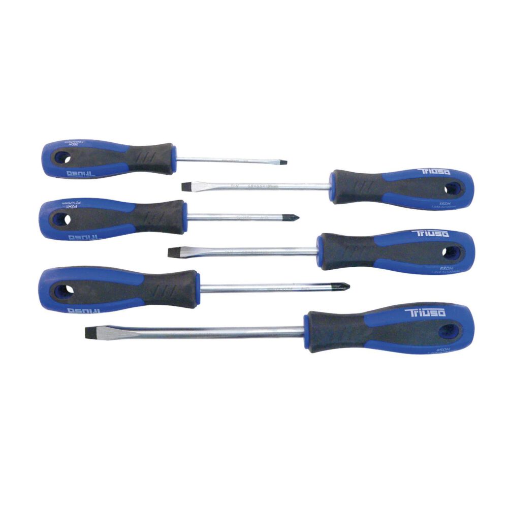 Triuso Schraubendrehersatz Hobbyline 6-teilig