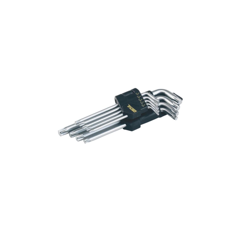 Triuso Winkelschraubendrehersatz Torx 9-teilig