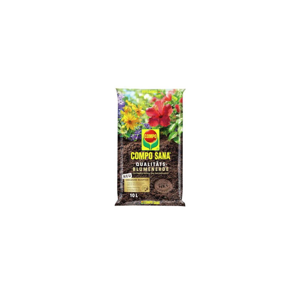 COMPO SANA Qualitäts-Blumenerde 10 l