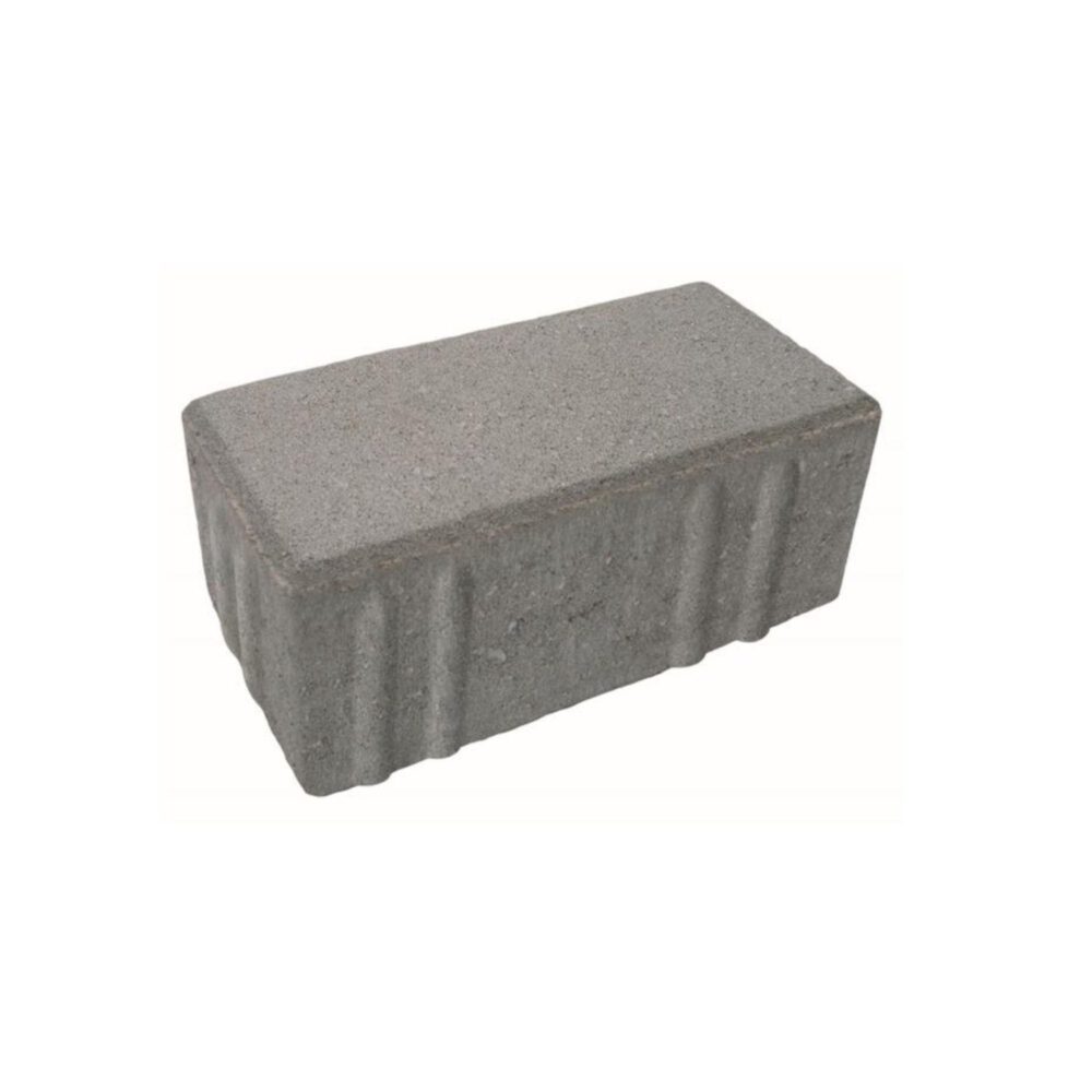 Rechteckpflaster grau 20 x 10 x 8 cm