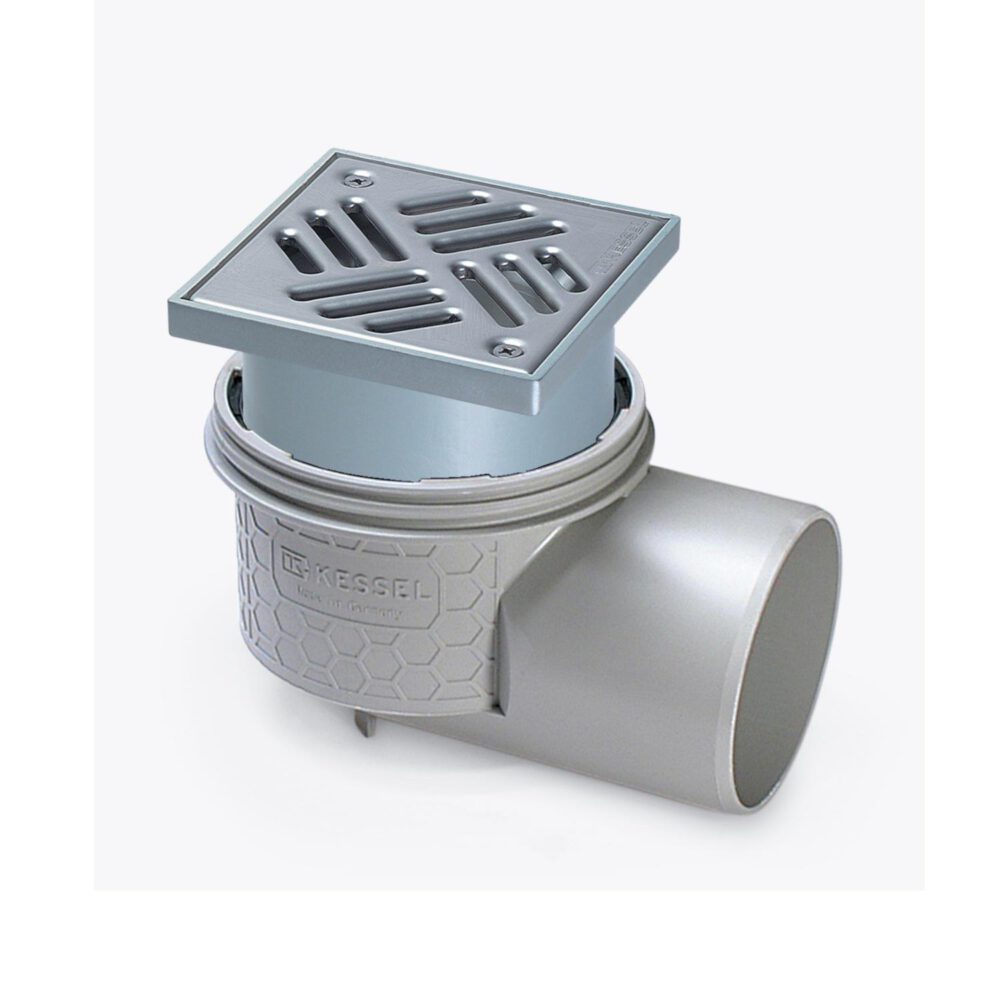 KESSEL Ablauf Practicus DN 100 seitlich 45110.10