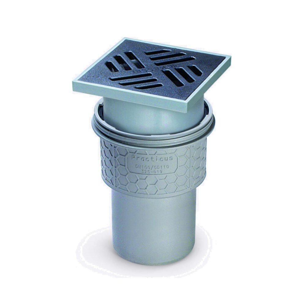 KESSEL Ablauf Practicus DN 100 senkrecht 45210.40