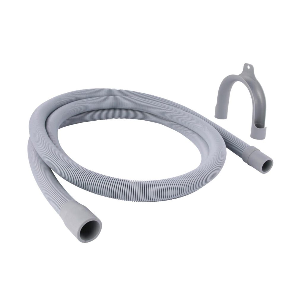 Sanitop Spiral-Ablaufschlauch 3/4″ 2,5 m grau mit Muffe