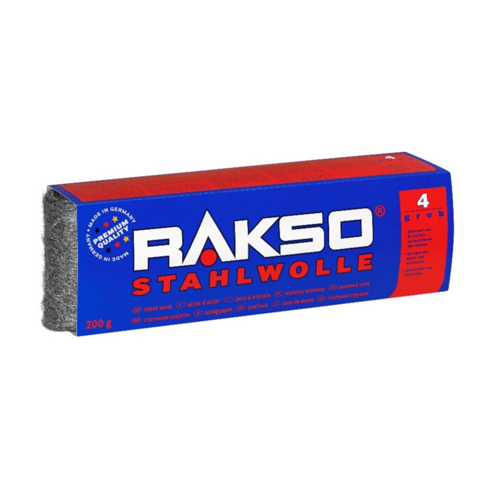 Rakso Stahlwolle Nr. 4 200 g