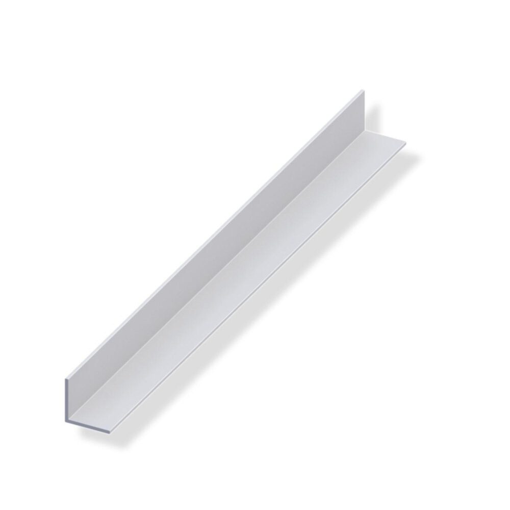 Vormann Winkelprofil PVC weiß selbstklebend 1 m
