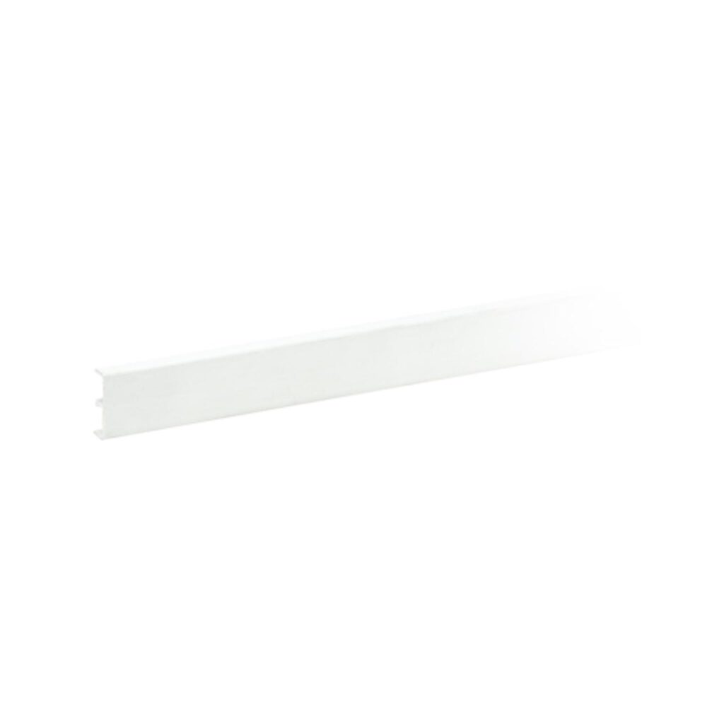Vormann Doppel-U-Profil PVC weiß 10 × 6 mm 1 m