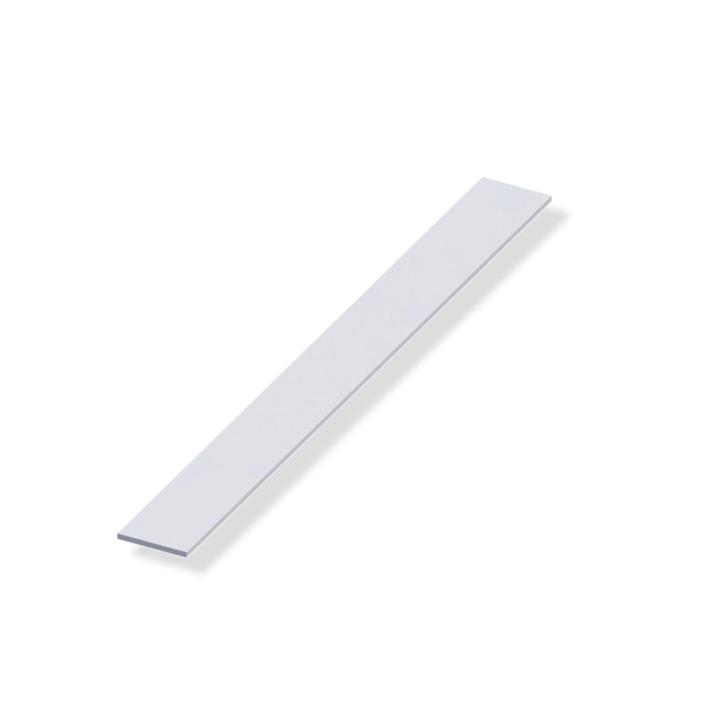 Vormann Flachstange Alu eloxiert silber
