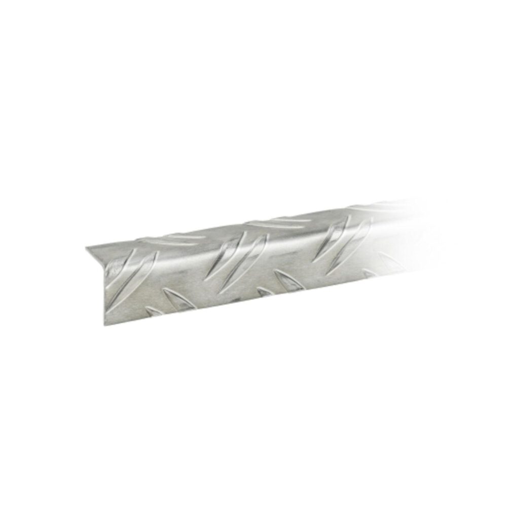 Vormann Riffelblechwinkel Aluminium silber