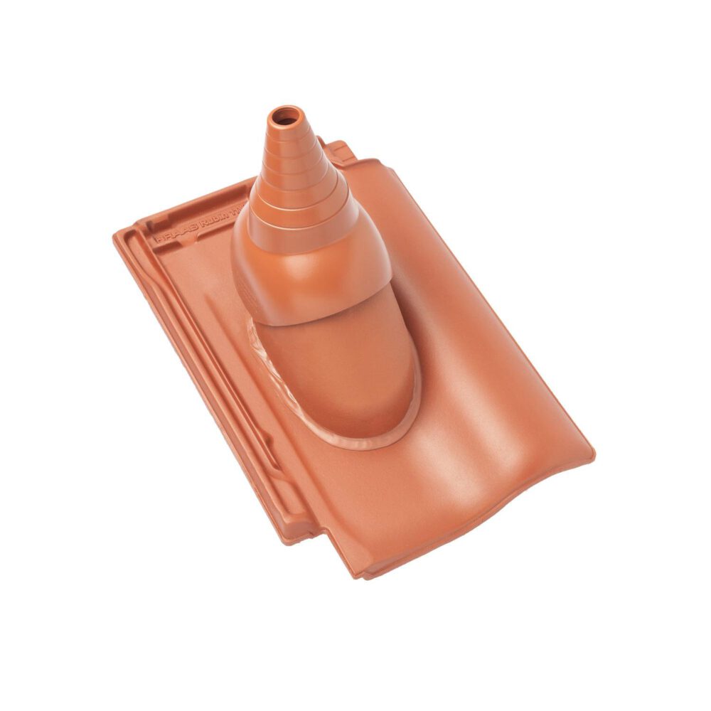 Braas Rubin 11V Ton Antennenziegel mit Aufsatz