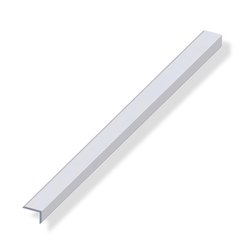 Vormann Kantenschutzprofil Alu silber 19,6 × 8,6 × 1,6 mm 2 m