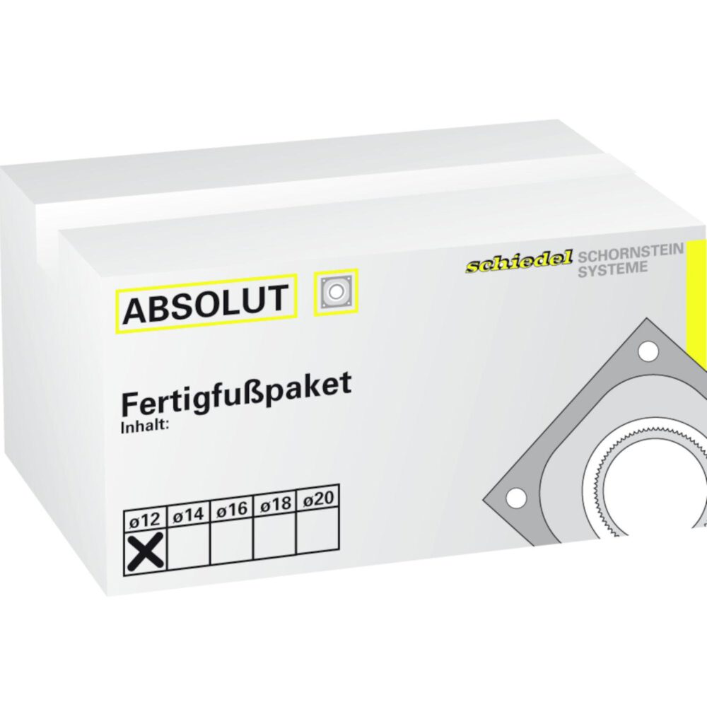 Schiedel Absolut Fertigfußpaket