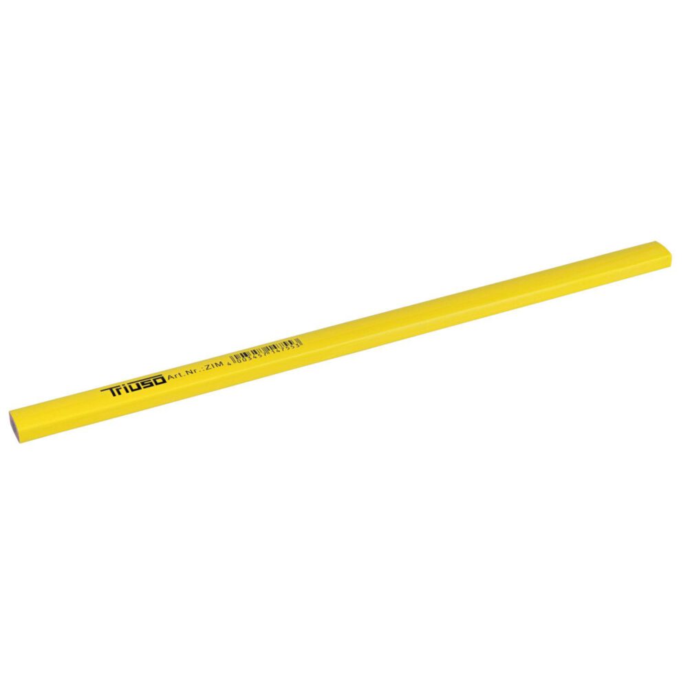 Triuso Zimmermannsbleistift ungespitzt 25 cm