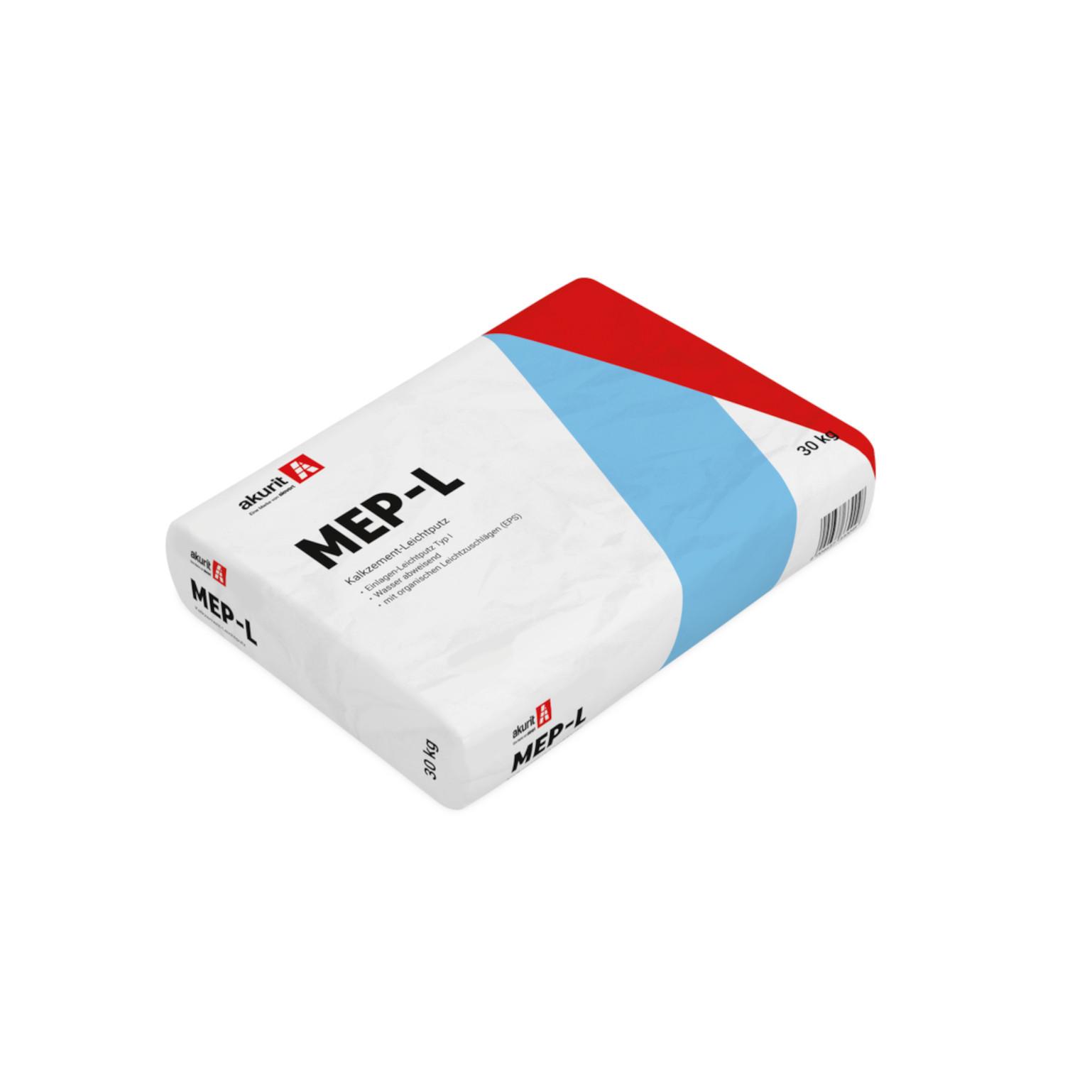 Akurit MEP-L Kalkzement-Leichtputz 30 kg