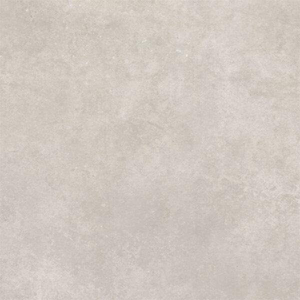 Hellgraue Steinoberfläche mit subtiler, leicht gesprenkelter Textur und weichen, natürlichen Farbvariationen. Das Aussehen ist glatt und neutral, ähnlich wie Beton oder Keramikfliesen.