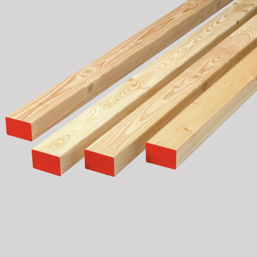 Dachlatte Fichte/Tanne CE/S10 sägerau trocken sortiert 30 × 50 mm