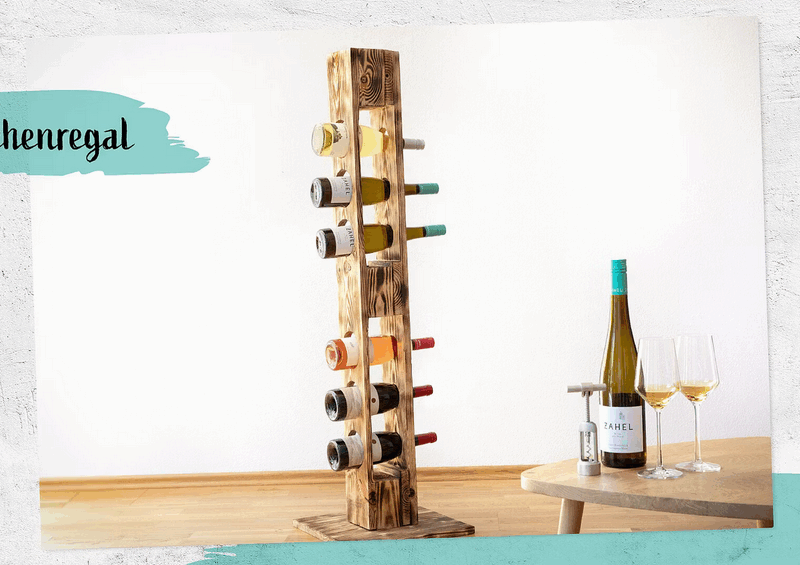Flaschenregal