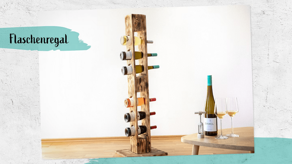 Flaschenregal