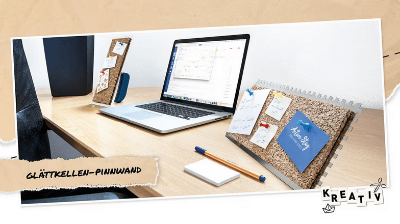 Glättkellen-Pinnwand