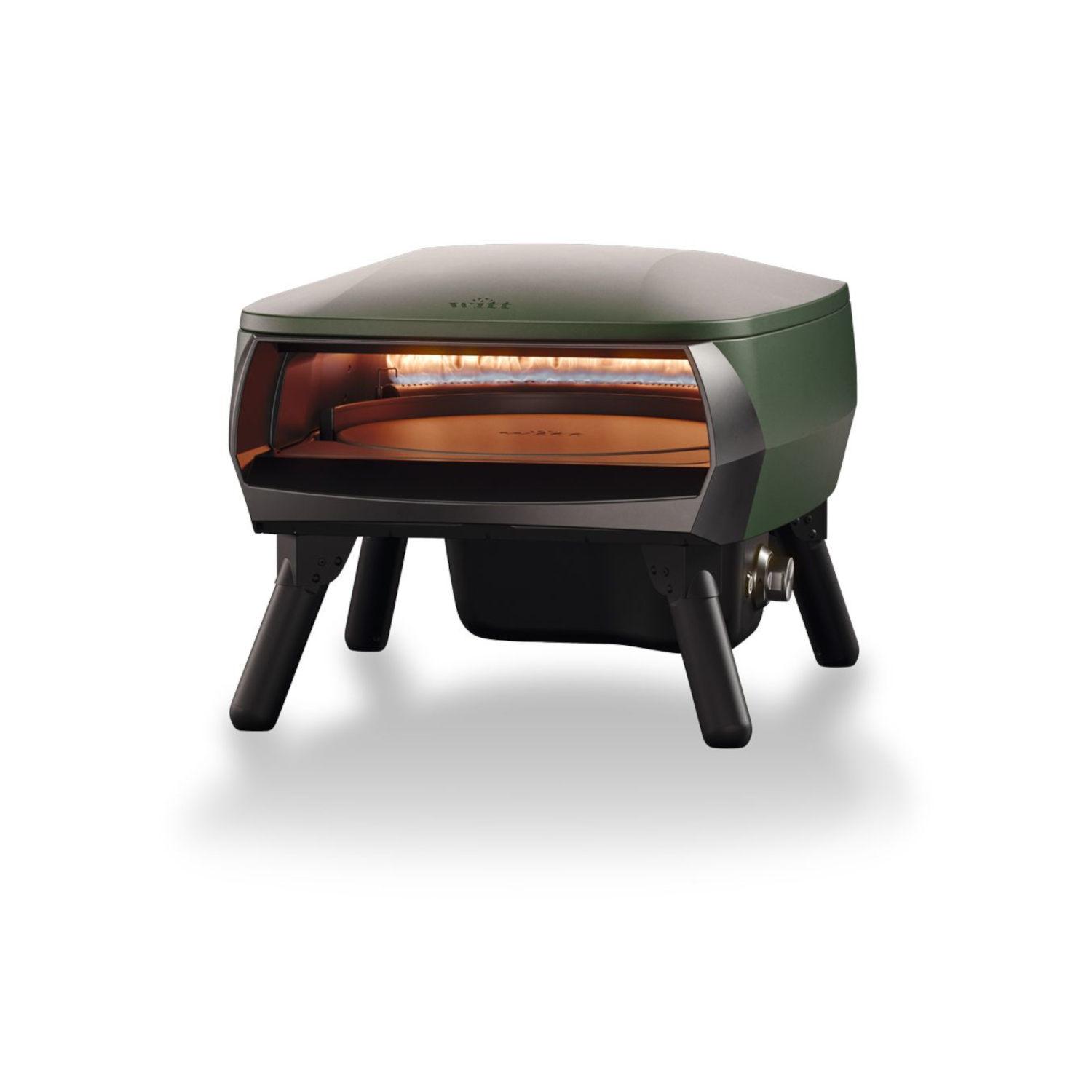 Witt Pizzaofen Piccolo Rotante 13" matt-grün