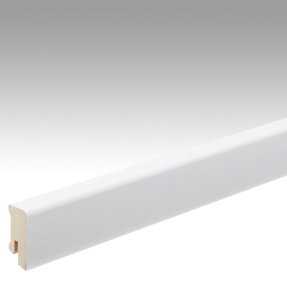 Meister Fußleiste Profil 14 MK Uni weiß glänzend DF 324 2380 mm