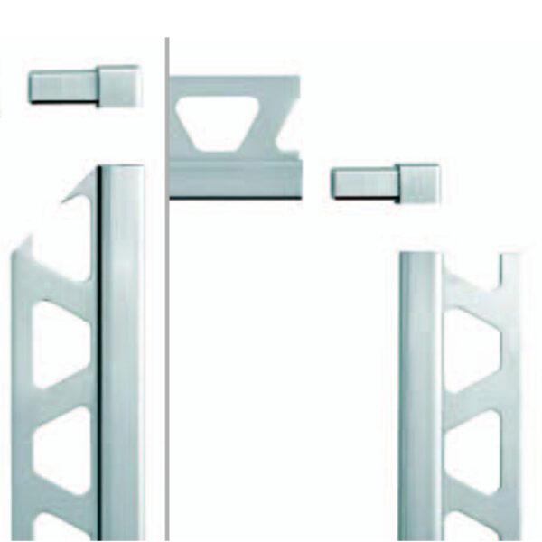 Schlüter QUADEC Eckstück EV/Q110E Edelstahl natur 11 mm