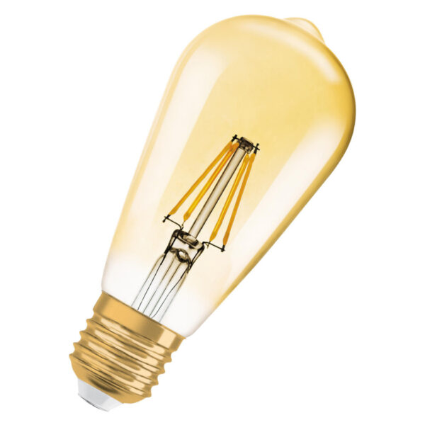 Osram Vintage 1906 Edison 35 LED E27 4 W 2400 K Gold