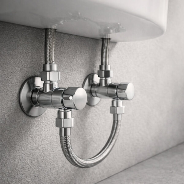 Sanitärinstallation und Anschlüsse